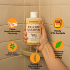 Natural Beef Tallow Plus Shampoo • Scalp Barrier Repair • Free Gifts
