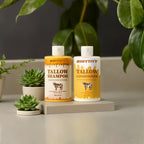 Natural Beef Tallow Plus Shampoo • Scalp Barrier Repair • Free Gifts